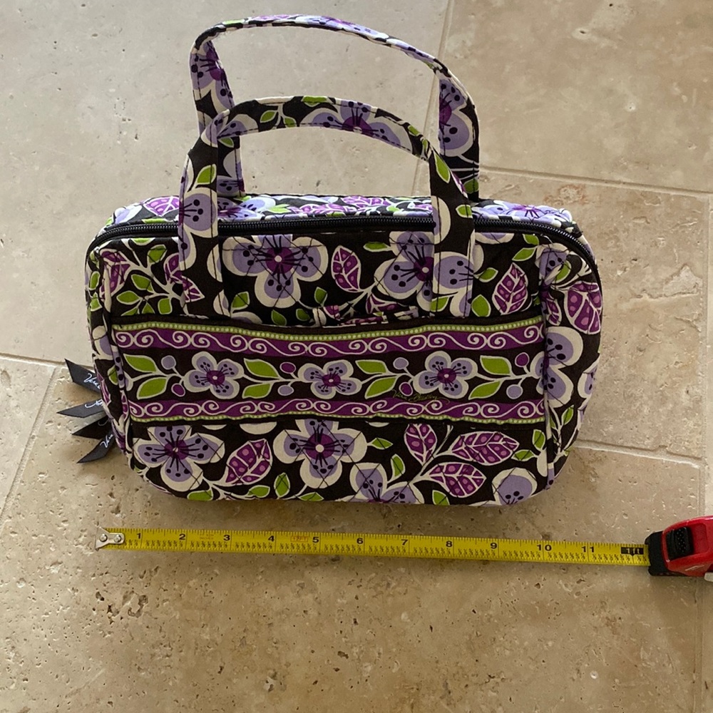 Vera Bradley retired Plum Petals lunch bag💜